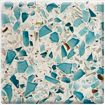 Floating Blue Vetrazzo Countertops Cost Reviews
