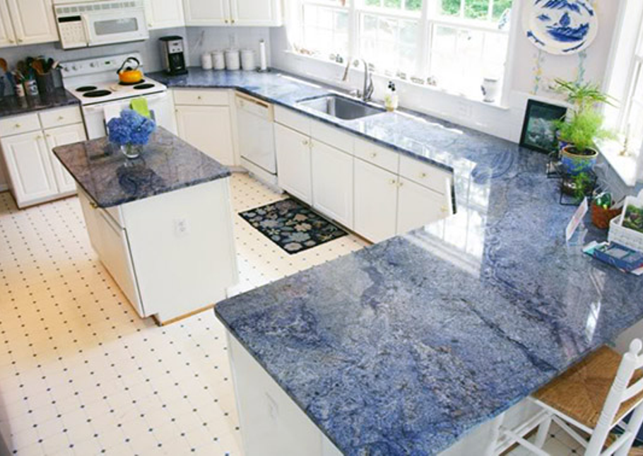 Blue Bahia Granite Countertops Cost Reviews
