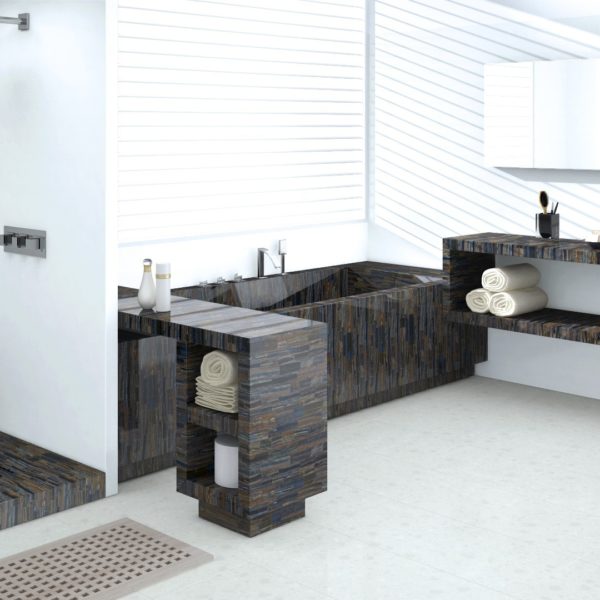 Fiero Caesarstone Quartz Bathroom