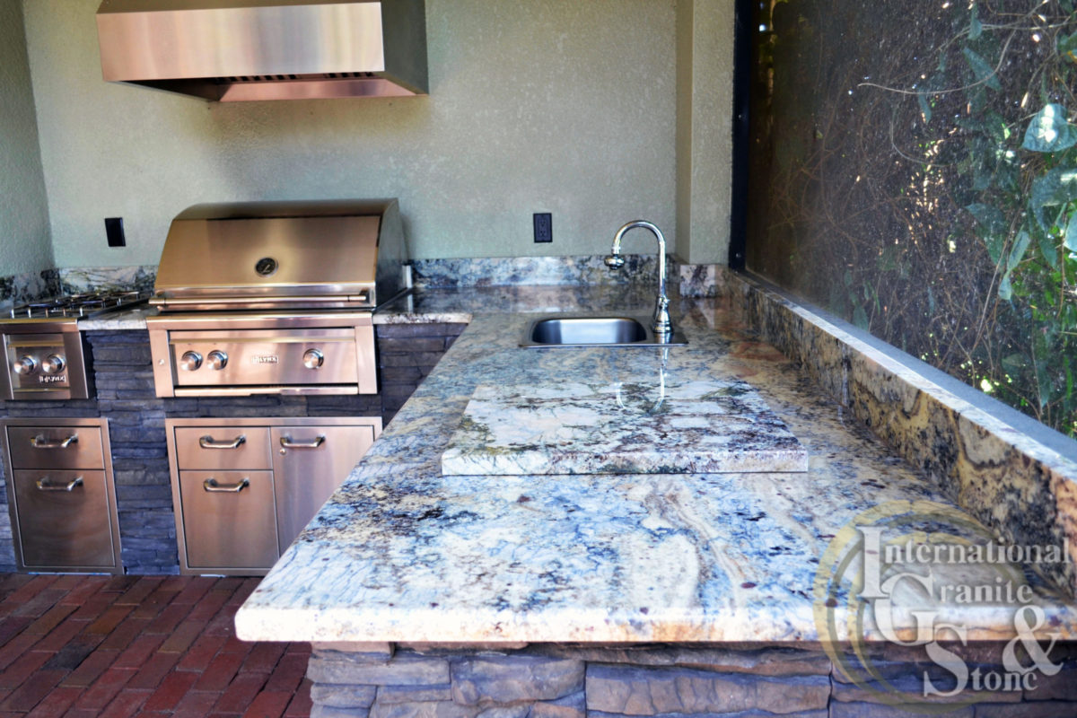 Granite Outdoor Kitchen Countertops Trinity