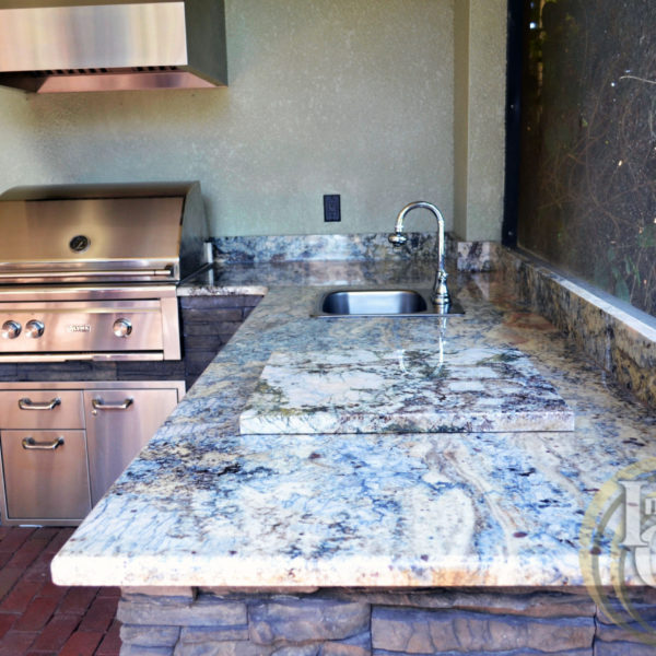 Granite Outdoor Kitchen Countertops Trinity