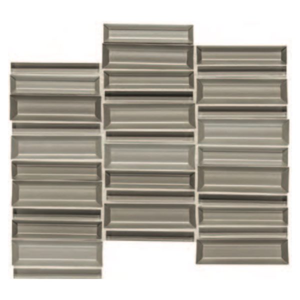 Daltile Cascading Waters CW41 11x4 Silver Surge