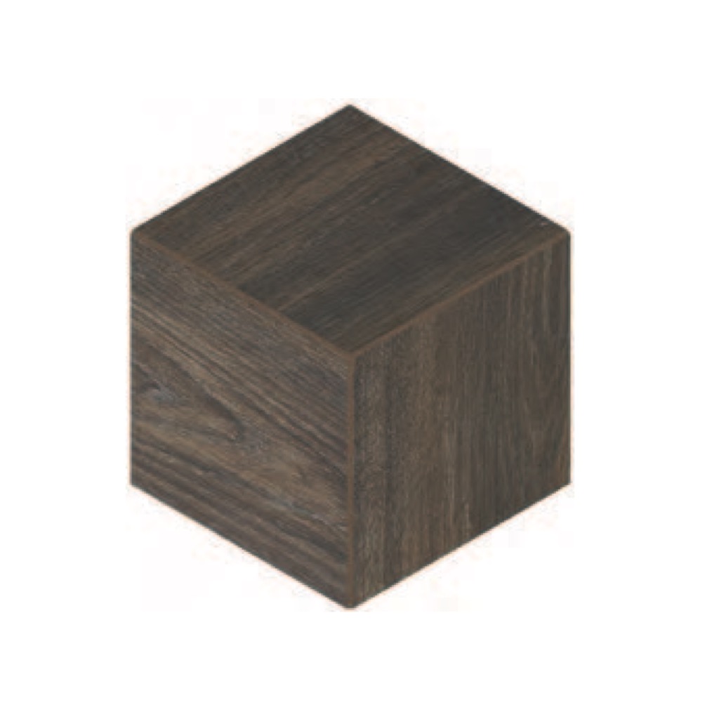 Daltile Emerson EP03 3D Cube Brazillian Walnut