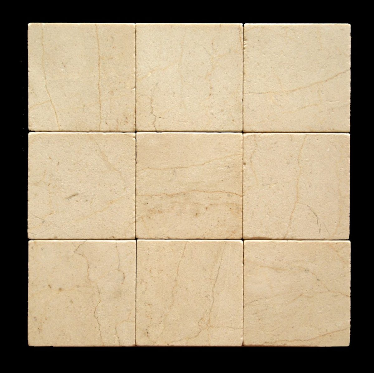 Crema Marfil 4x4 Tumbled Tile | Countertops