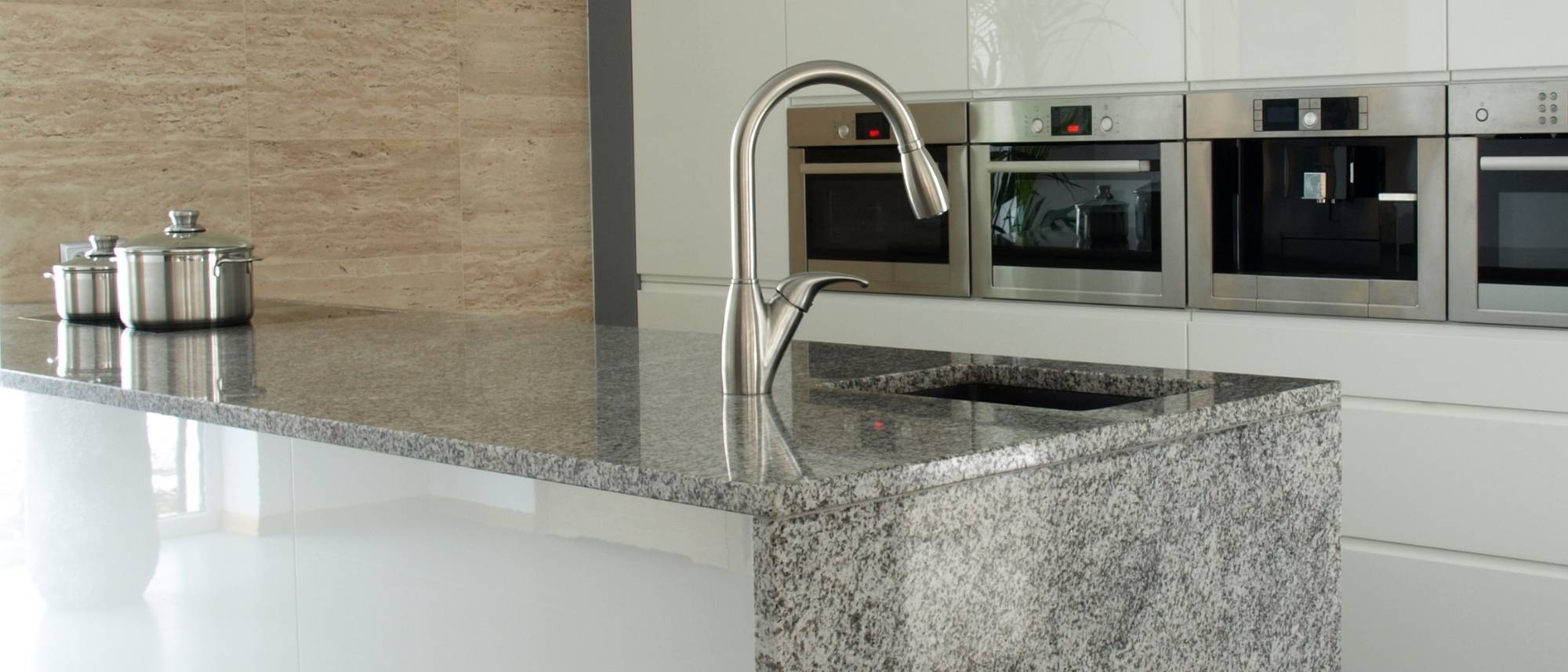 pros and cons of granite countertops granite kitchen countertops island with waterfall panel countertops