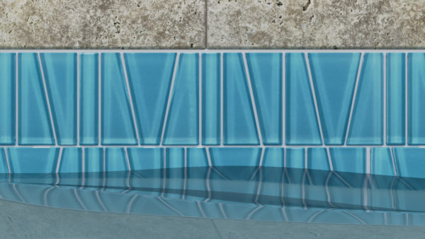 Fringe Aqua Sea Tile