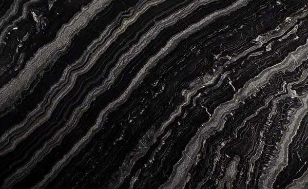 Agatha Black Granite Full Slab