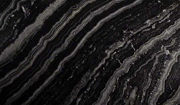 Agatha Black Granite Full Slab