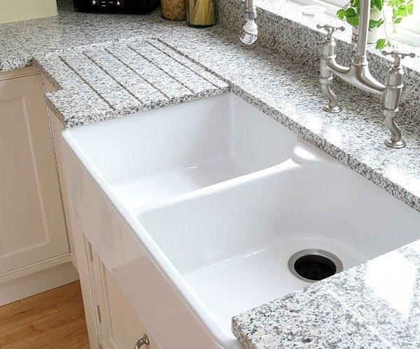 Bianco Sardo Granite Sink