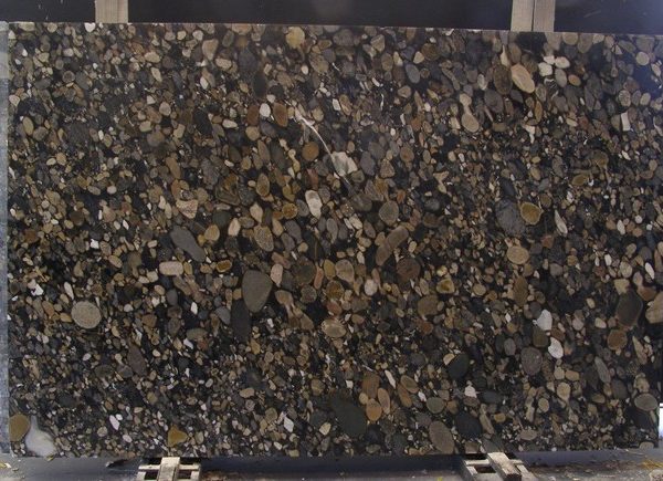 Black Mosaic Granite Slab1