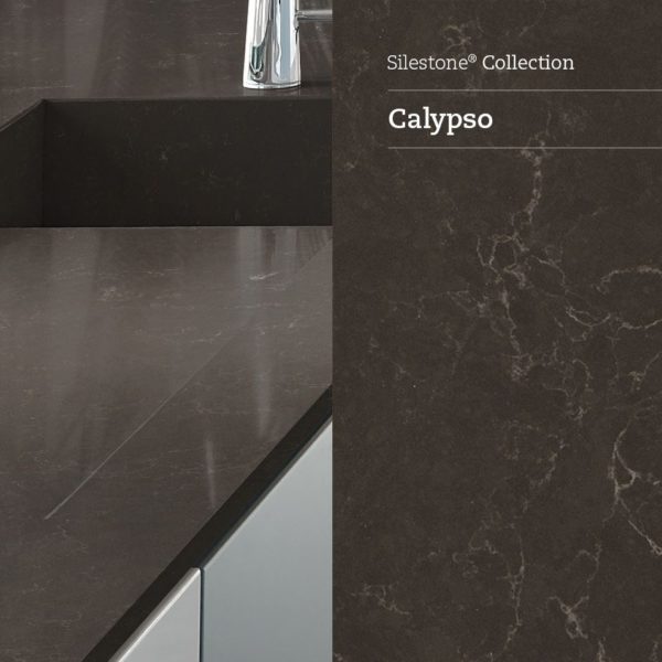 Calypso Silestone Quartz Sample Kitchen