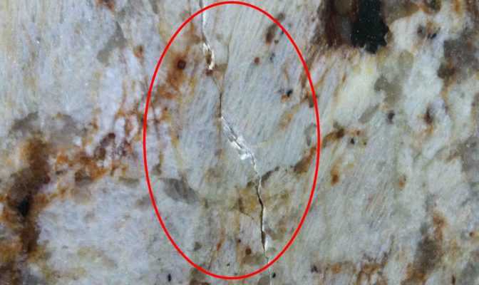 Chips, Cracks, and Blemishes in Natural Stone