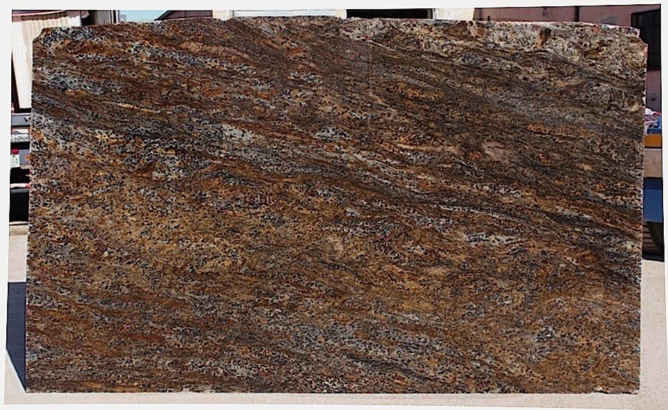 Copper Meteorite Granite Slab