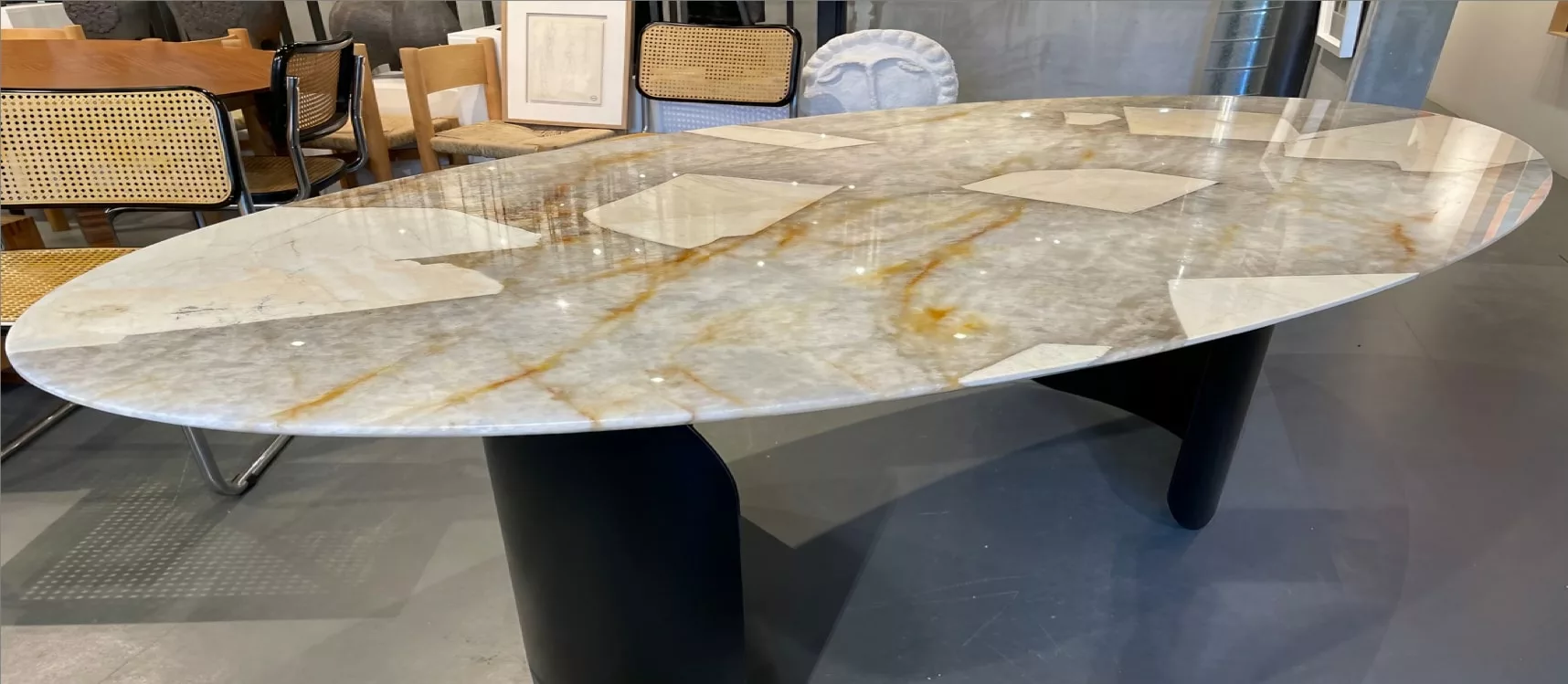 Granite and Quartz Remnants For Tables