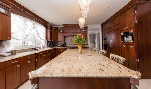 Ivory Brown Granite Countertops Cost, Granite Countertops With Ivory Cabinets