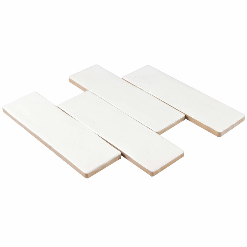 Anthology Tile Muse Collection Cotto Bianco 2.5x8 2