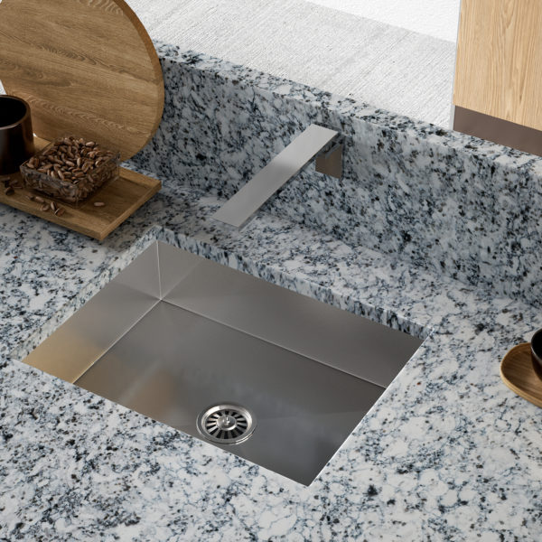 Picture of a Sink with Octave LG Viatera Countertops