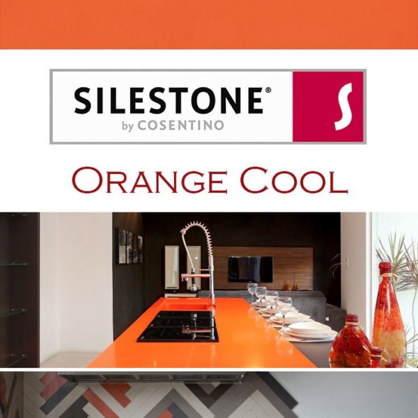Orange Cool Silestone Quartz