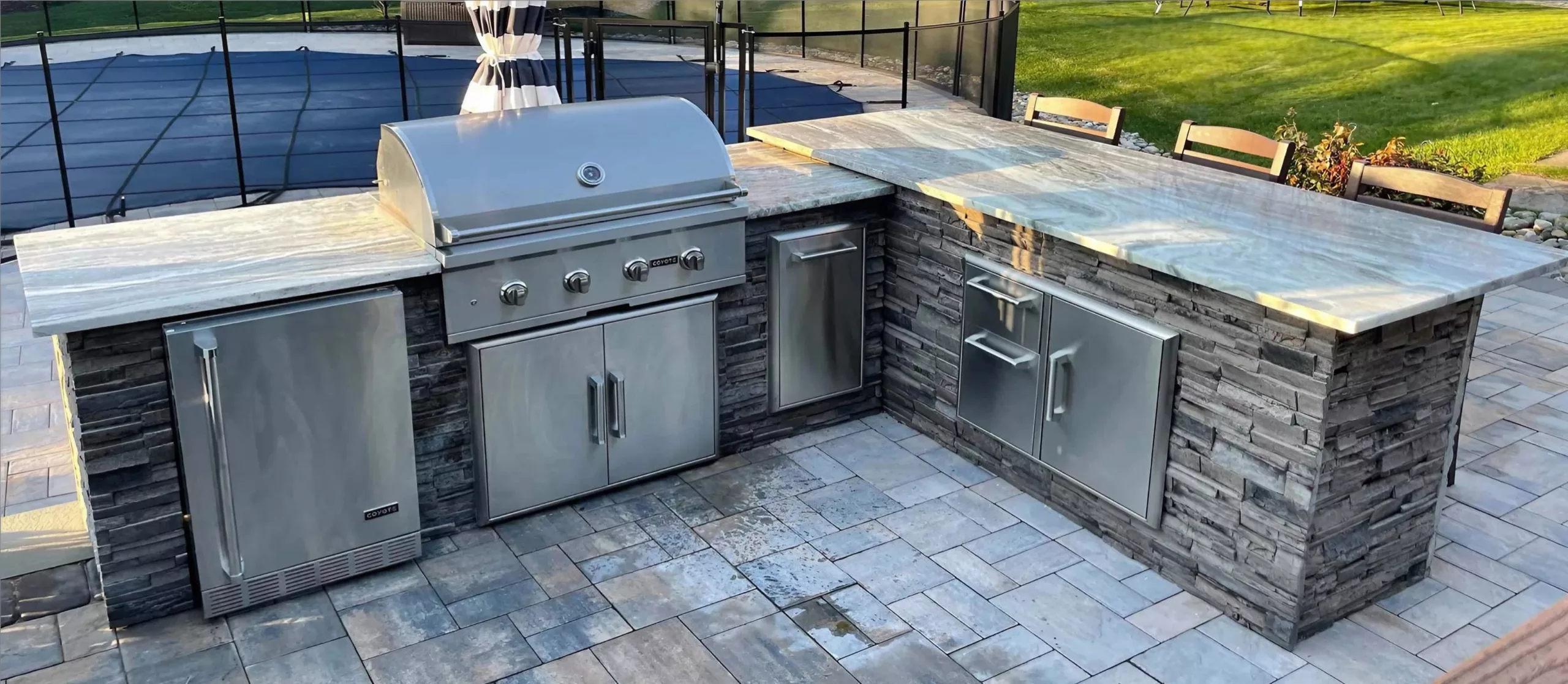 Purchase Remnants Leftover Countertop Pieces for outdoor kitchens scaled | Countertops