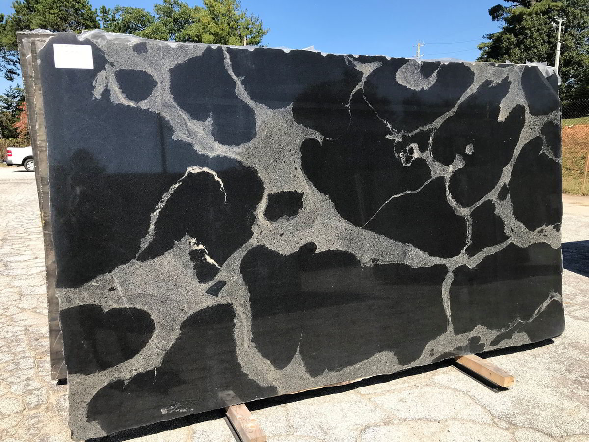 Python Black Granite Slab