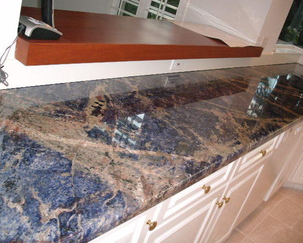 Sodalite Blue Top Granite Kitchen1