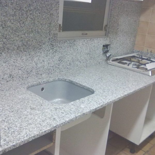 Solar White Granite Kitchen