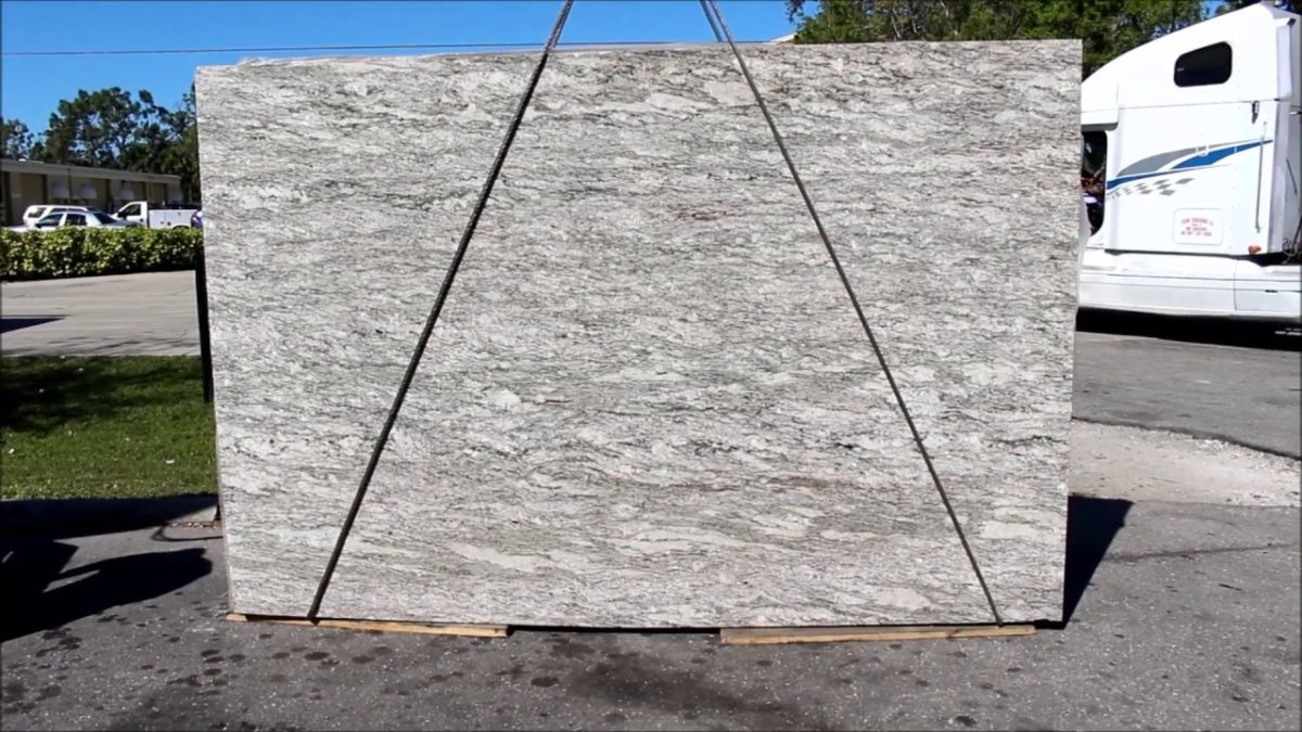White Omala Granite Slab