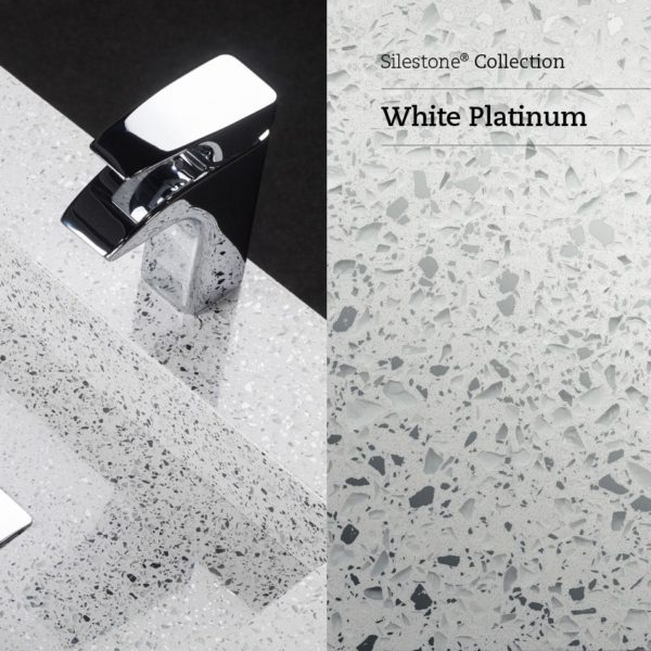 White Platinum Silestone Quartz