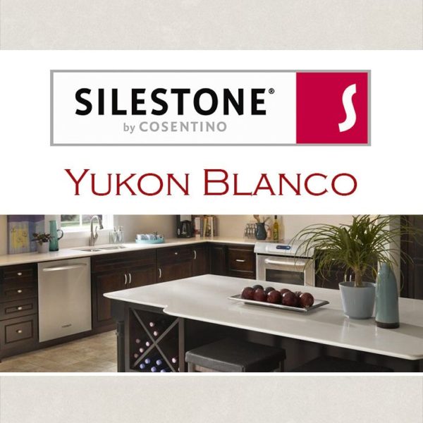 Yukon Blanco Silestone Quartz Sample Kitchen