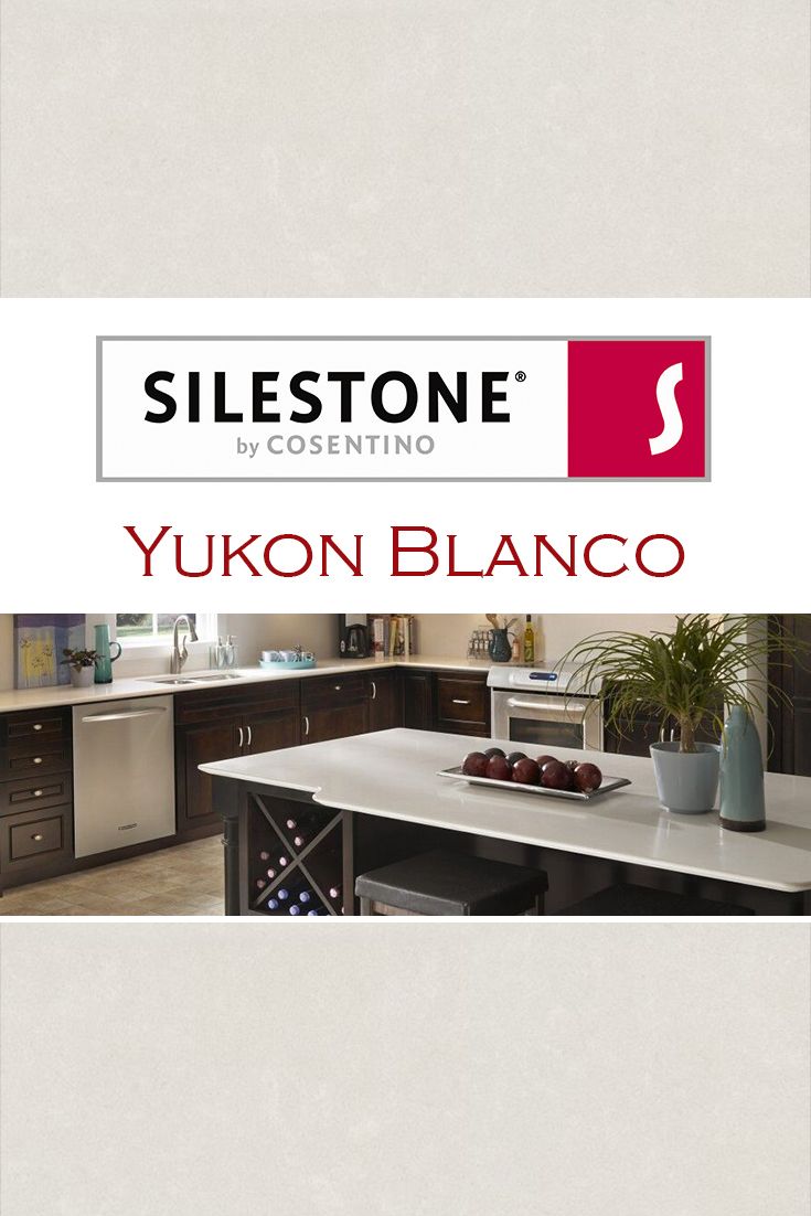 Yukon Blanco Silestone Quartz Sample Kitchen