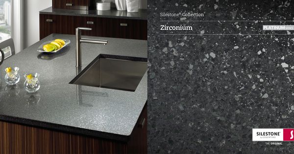 Zirconium Silestone Quartz Sample