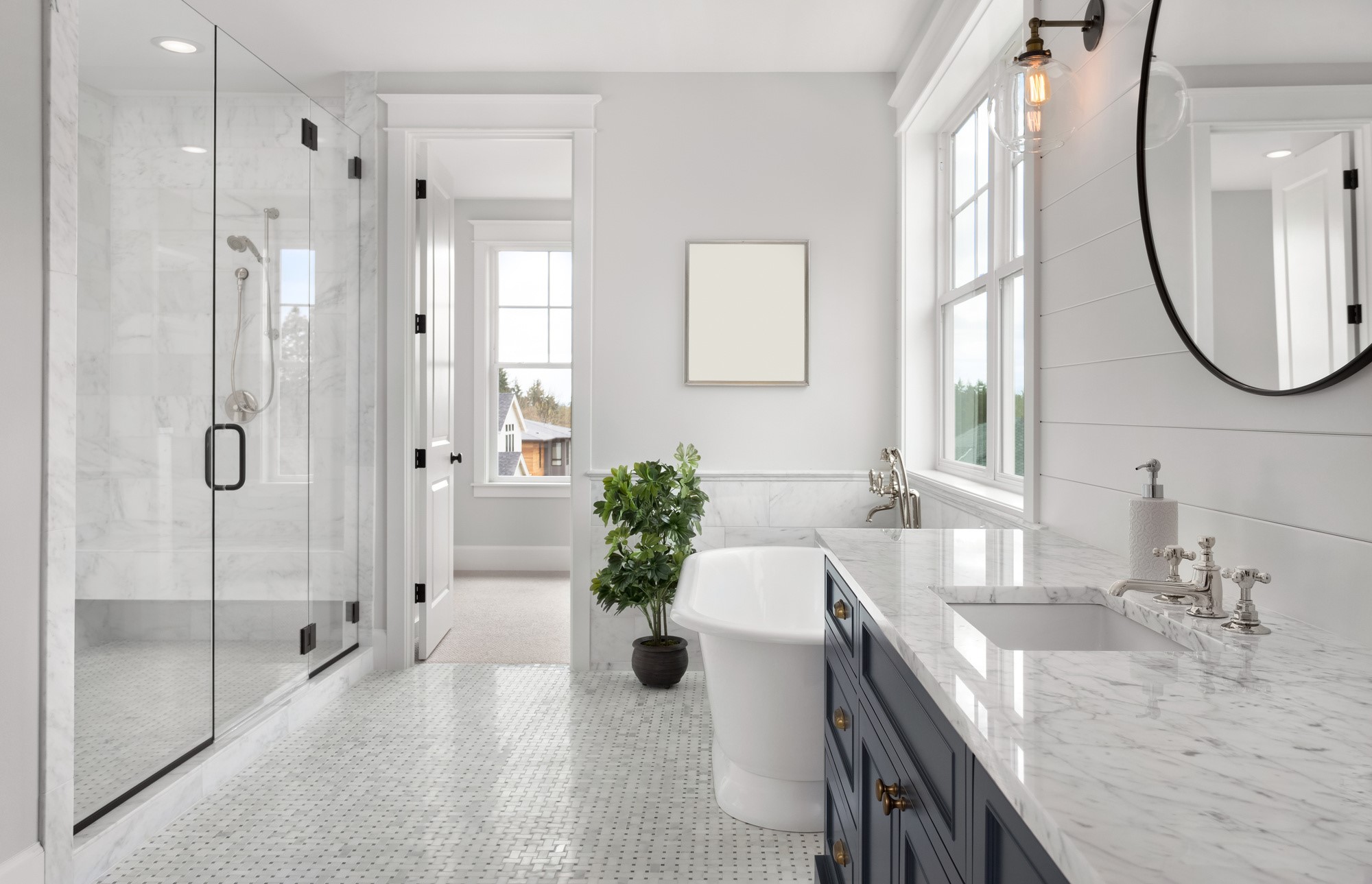 Tips on choosing stone countertops for a bathroom setting